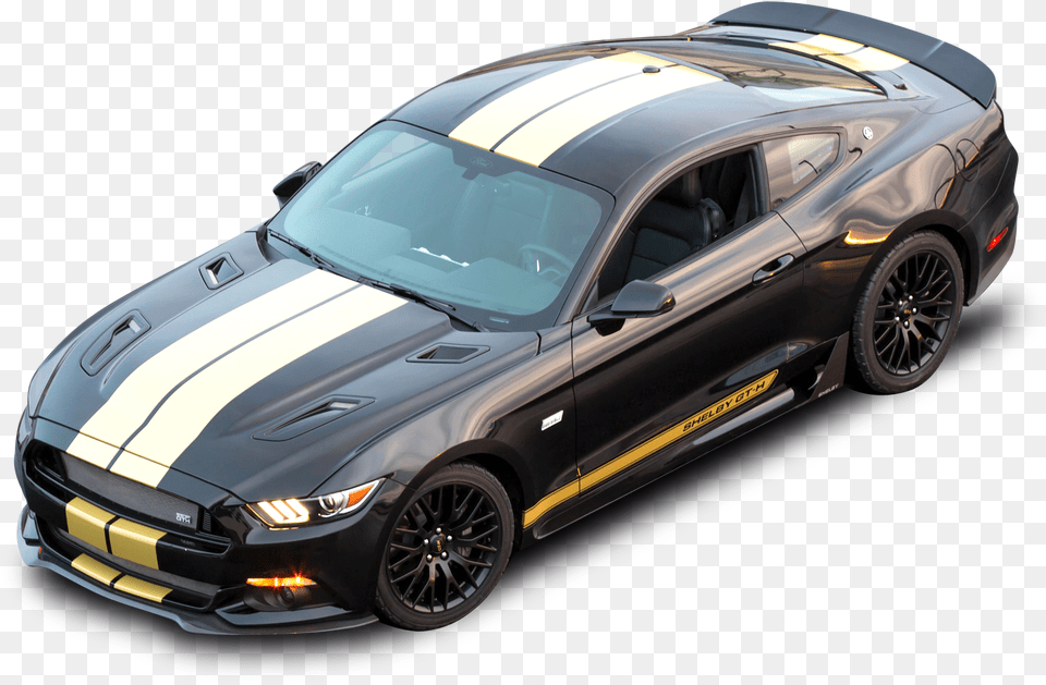 Black Ford Shelby Gt H Top View Car Hertz Mustang, Alloy Wheel, Vehicle, Transportation, Tire Free Png Download