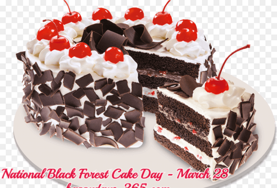 Black Forest Cake Red Ribbon Price, Birthday Cake, Cream, Dessert, Food Png Image