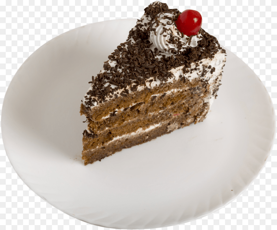 Black Forest Pastrie Chocolate Cake, Torte, Food, Dessert, Plate Png Image