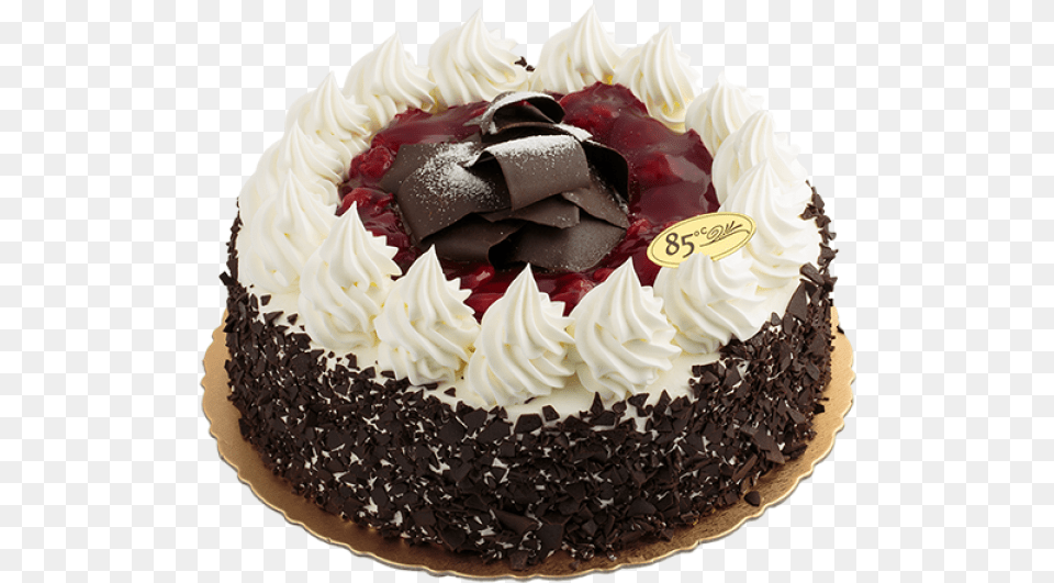 Black Forrest Cake Free Happy Birthday Real Cake, Birthday Cake, Cream, Dessert, Food Png Image