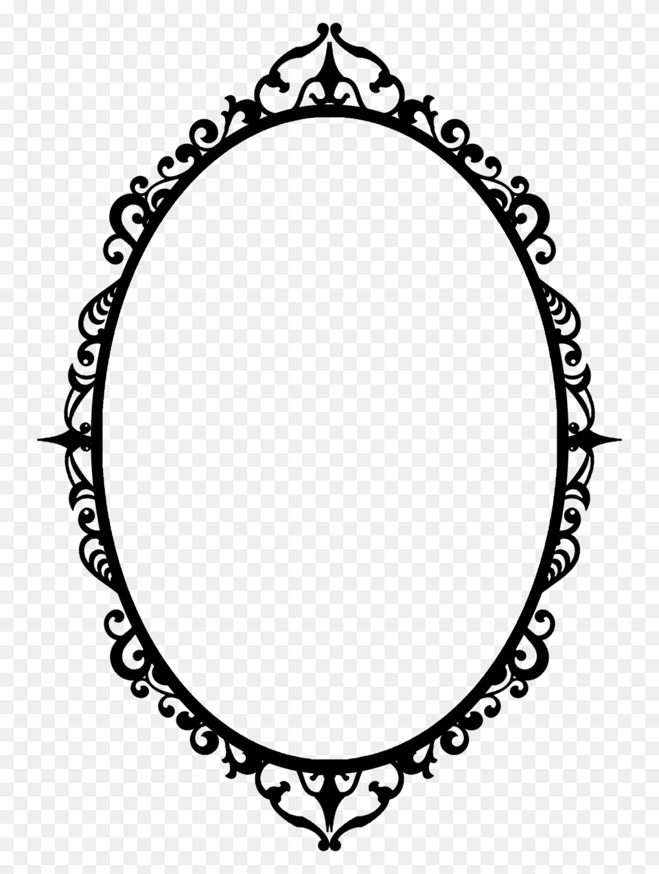 Black Frame Clipart Transparent Collection, Gray Png Image