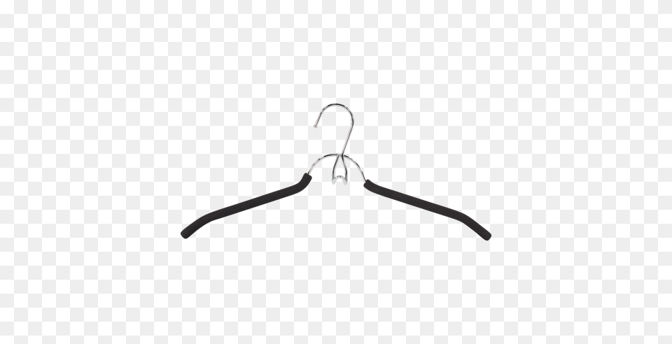 Black Friction Blouse Hangers, Hanger Png