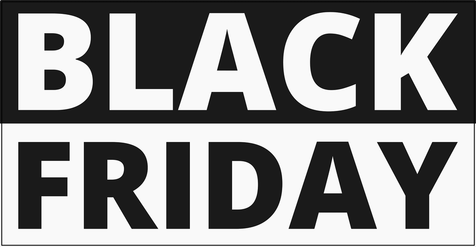 Black Friday Banner Clipart, Text Free Png Download