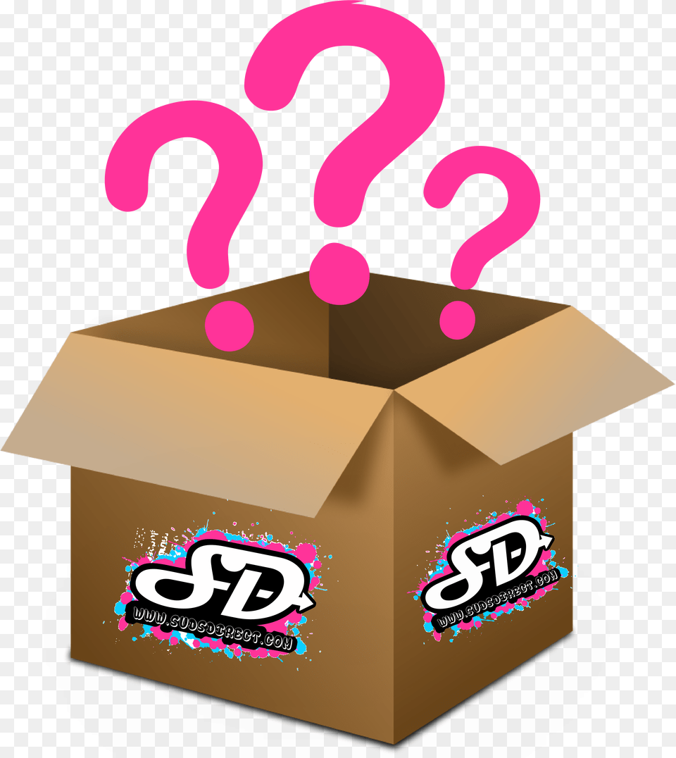 Black Friday Cyber Monday Mystery Box Cardboard Box Clipart, Carton Png Image