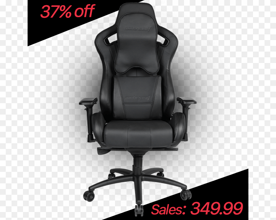 Black Friday Deal Gaming Chair, Cushion, Furniture, Home Decor, Headrest Png