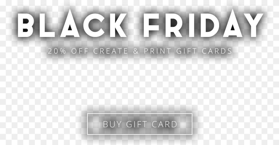 Black Friday Gift Card Pr Banner Black And White, Text, Blackboard Free Png Download