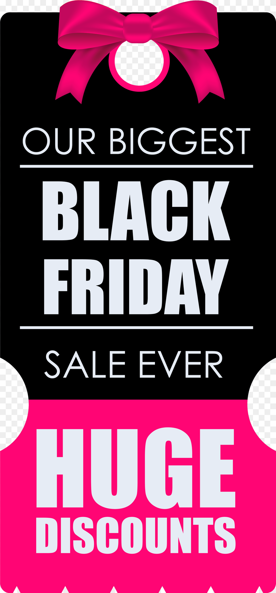 Black Friday Huge Discounts Banner Tag Clipart Black Friday Banners, Advertisement, Poster, Book, Publication Png