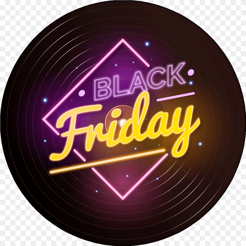 Black Friday Mju0027s Circle, Light, Neon, Disk Free Png