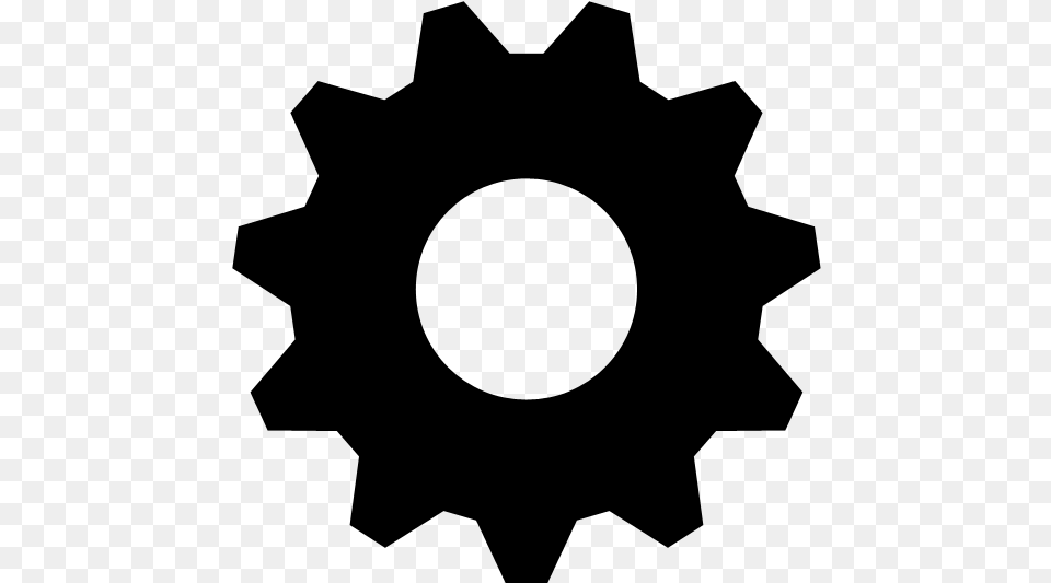 Black Gears Gear Clipart, Gray Free Transparent Png