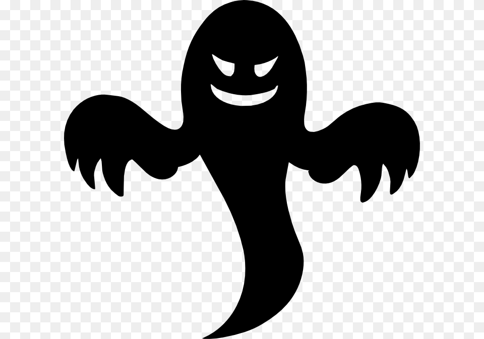Black Ghost, Silhouette, Stencil, Person Free Transparent Png