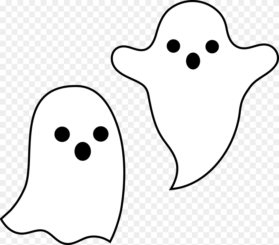 Black Ghost Cliparts, Stencil, Silhouette Png