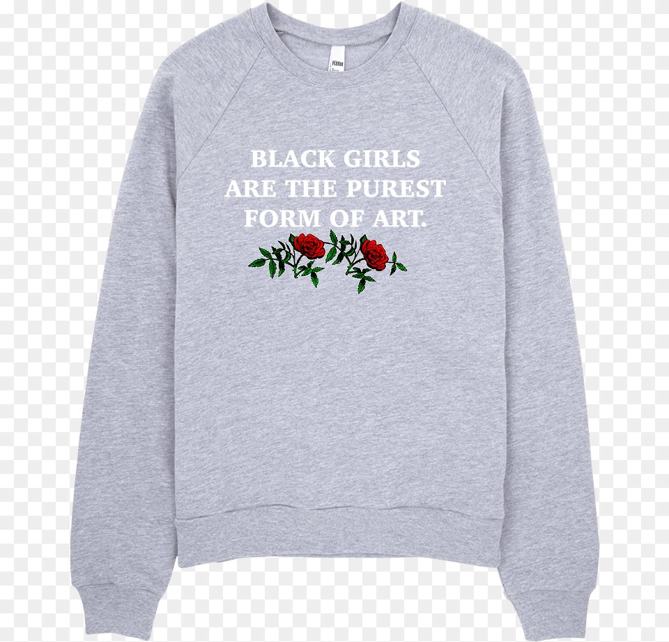 Black Girls Are The Purest Form Of Art Sweatshirt Wifey Bride39s Sweatshirtbride39s Attire Wedding, Clothing, Hoodie, Knitwear, Sweater Free Png