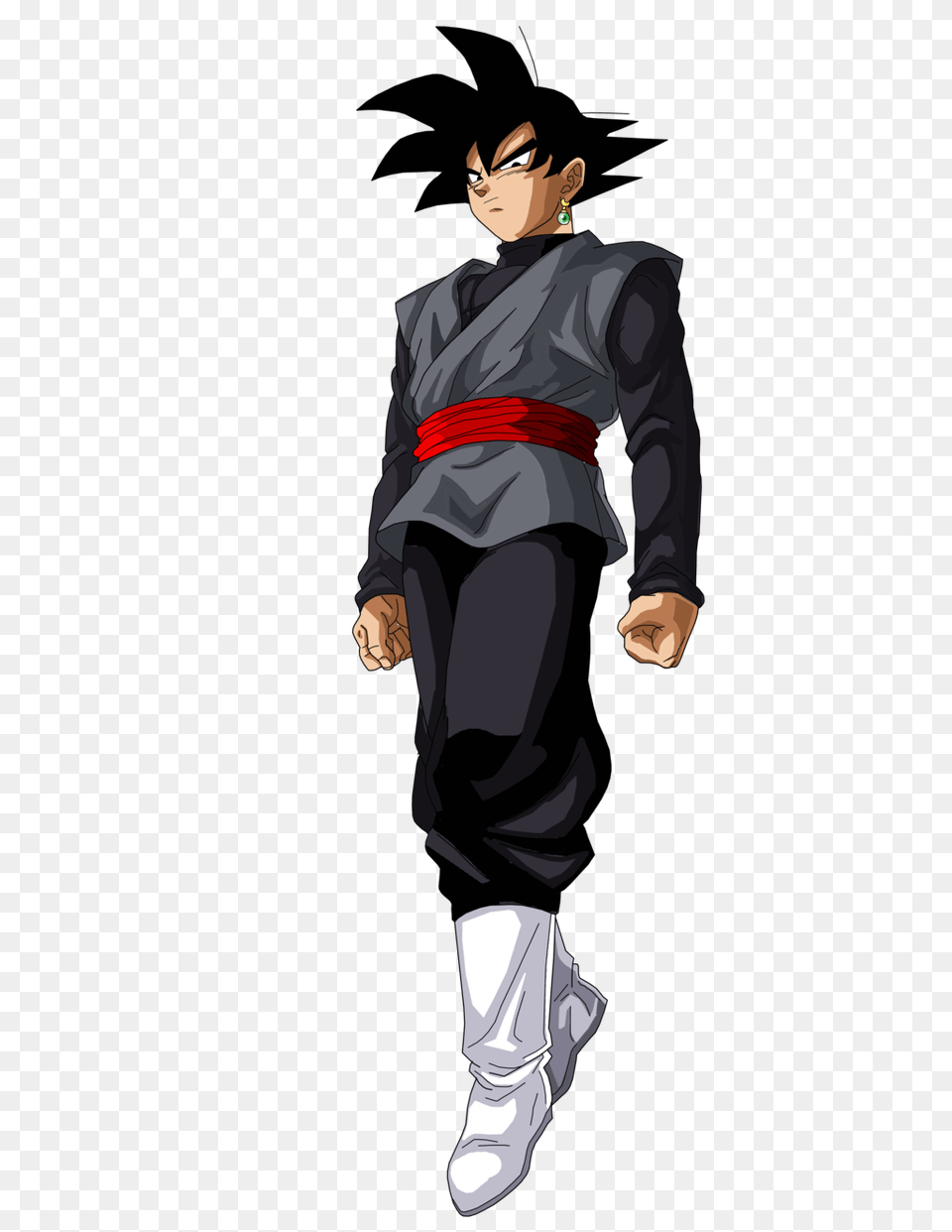 Black Goku Standing, Adult, Person, Man, Male Free Png