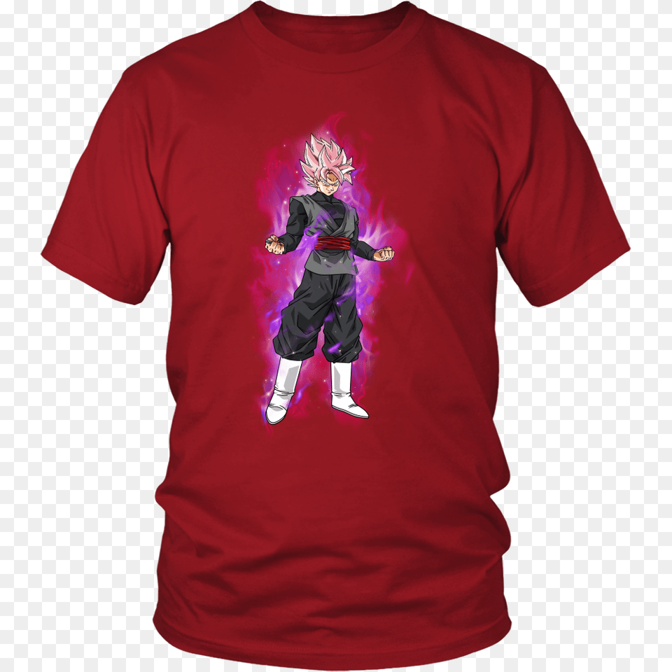 Black Goku Super Saiyan Rose T Shirt Ebay, Clothing, T-shirt, Boy, Child Free Transparent Png