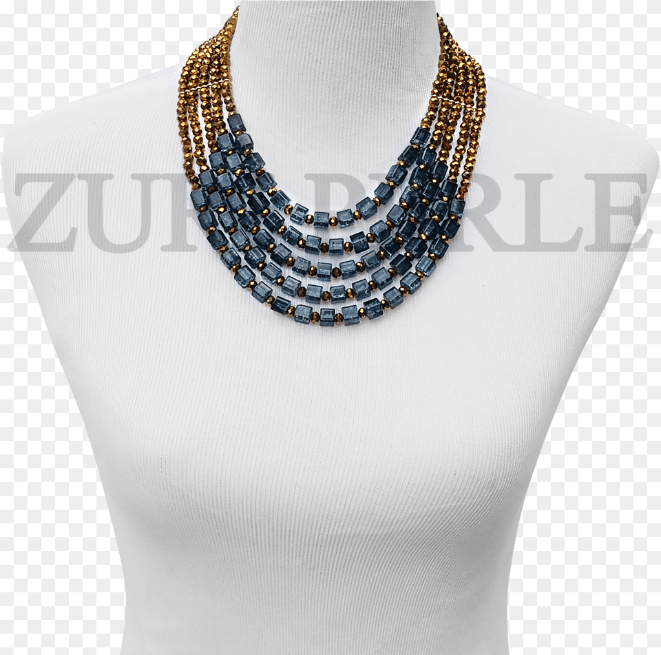 Black Gold Beads African Wedding Statement Necklace Chain, Accessories, Jewelry Free Png Download