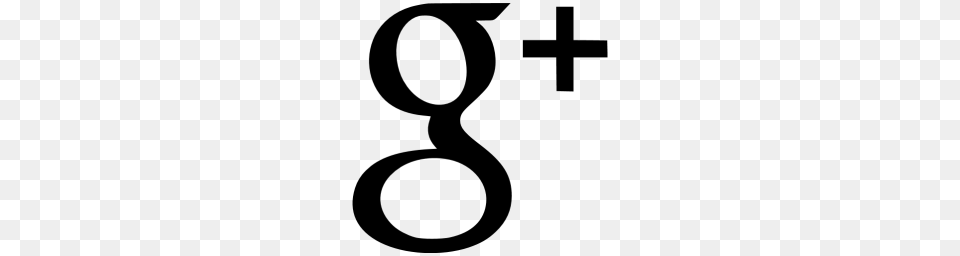 Black Google Plus Icon, Gray Free Png Download