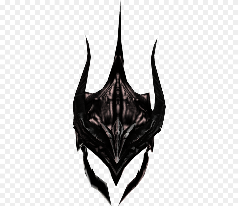 Black Goth Helmet The Elder Scrolls V Skyrim, Adult, Logo, Male, Man Png Image