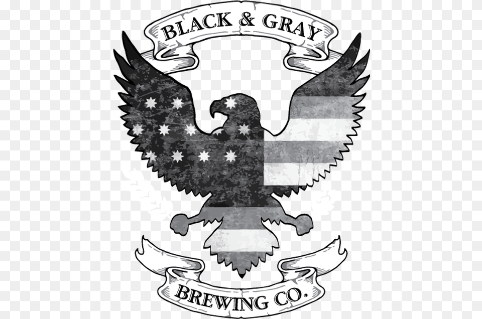 Black Gray Brewing Co Black And Gray Brewing, Symbol, Emblem, Logo, Adult Png Image