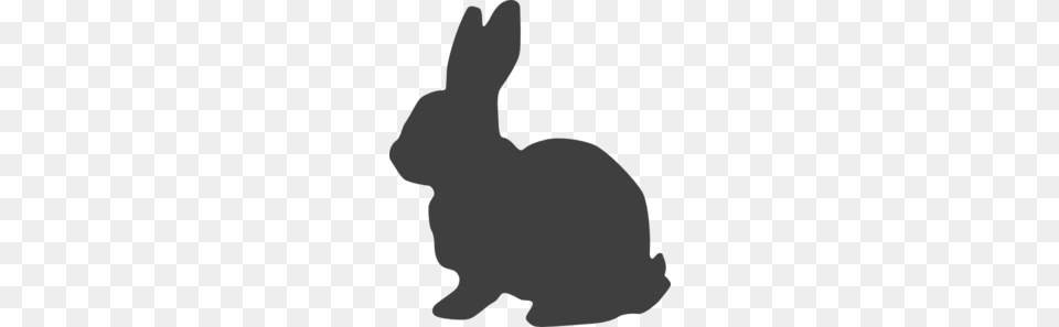 Black Grey Clipart, Animal, Mammal, Rabbit, Baby Free Transparent Png