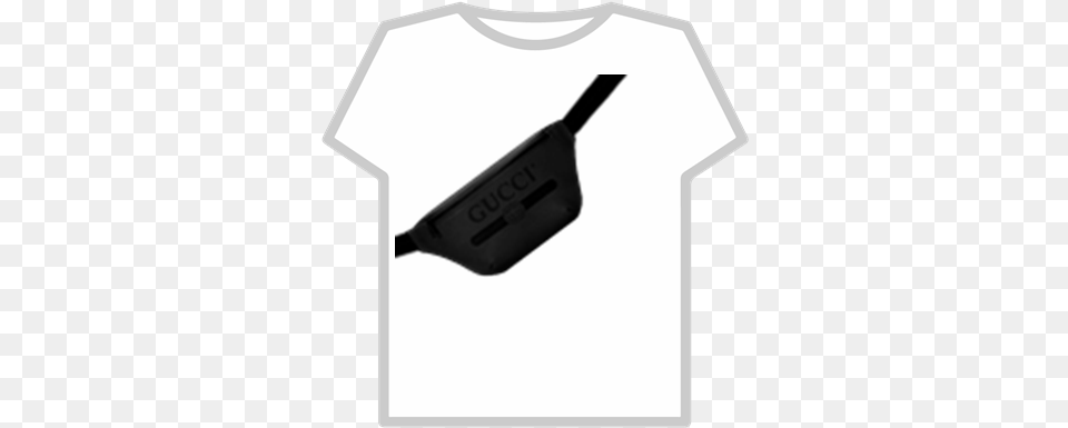 Black Gucci Pouch Roblox Supreme Bag, Clothing, T-shirt, Accessories Free Png Download