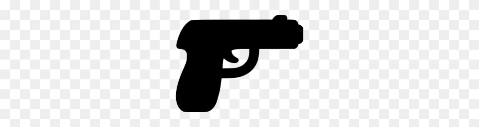 Black Gun Icon, Gray Free Transparent Png