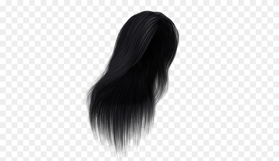 Black Hair Hair Coloring Long Hair Wig Lace Wig, Adult, Female, Person, Woman Free Png