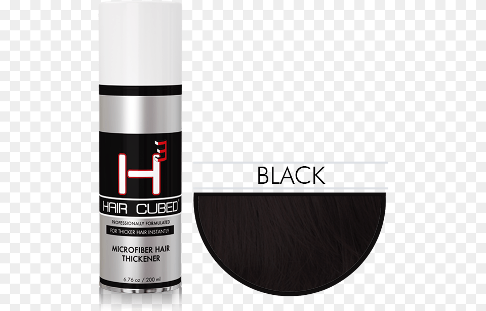 Black Hair Model Hair Cubed Micro Fiber, Bottle, Cosmetics Free Transparent Png