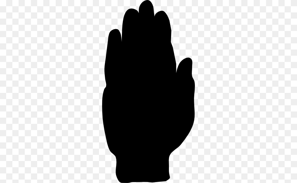 Black Hand Stop Clip Art, Clothing, Glove, Silhouette, Baseball Free Transparent Png