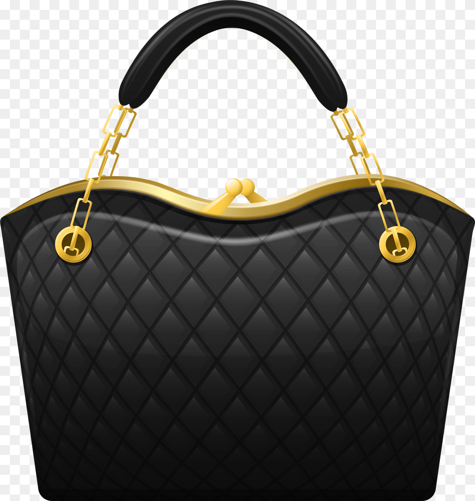 Black Handbag Clip Art, Accessories, Bag, Purse Free Png