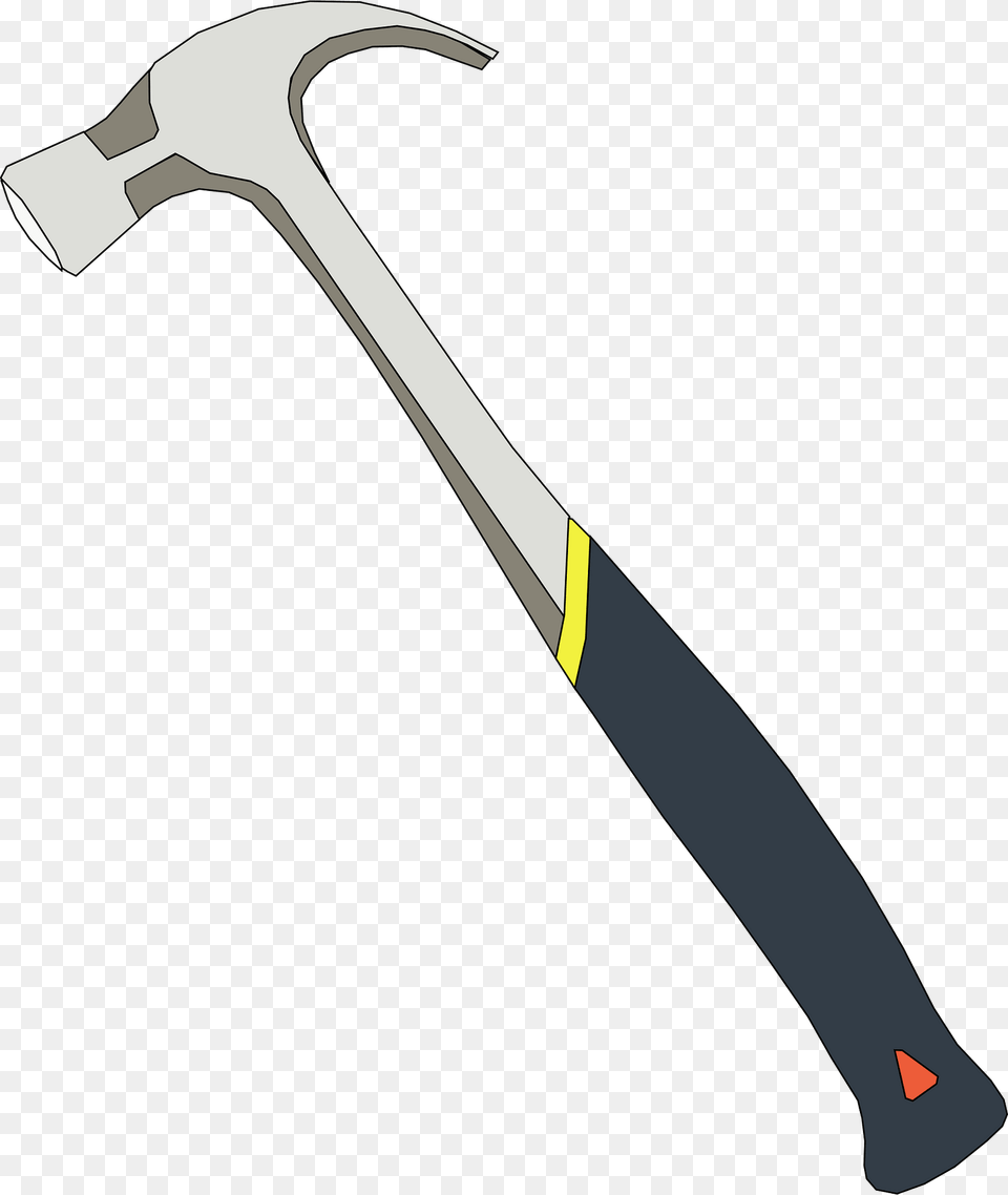 Black Handled Claw Hammer Clipart, Device, Tool, Electronics, Hardware Free Png