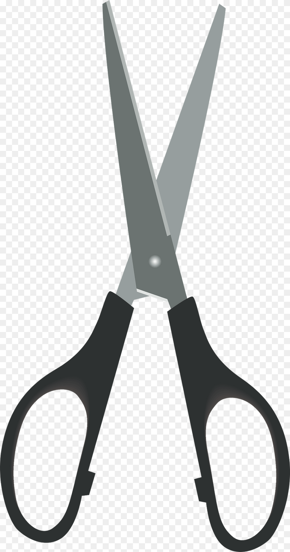 Black Handled Scissors Clipart, Blade, Shears, Weapon, Dagger Free Png Download
