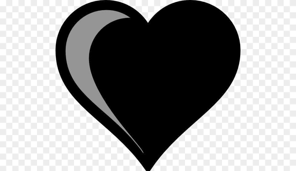 Black Heart, Stencil Png