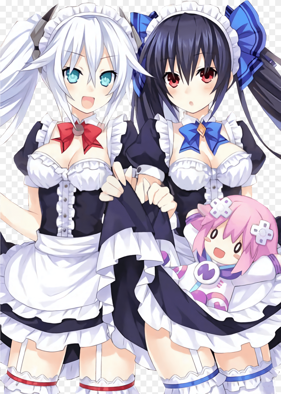 Black Heart And Noire Render Redraw By Jessymoonn Darxhbw Noire And Black Heart, Book, Comics, Publication, Baby Png