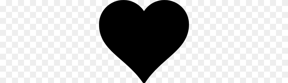 Black Heart Clip Arts For Web, Gray Free Png