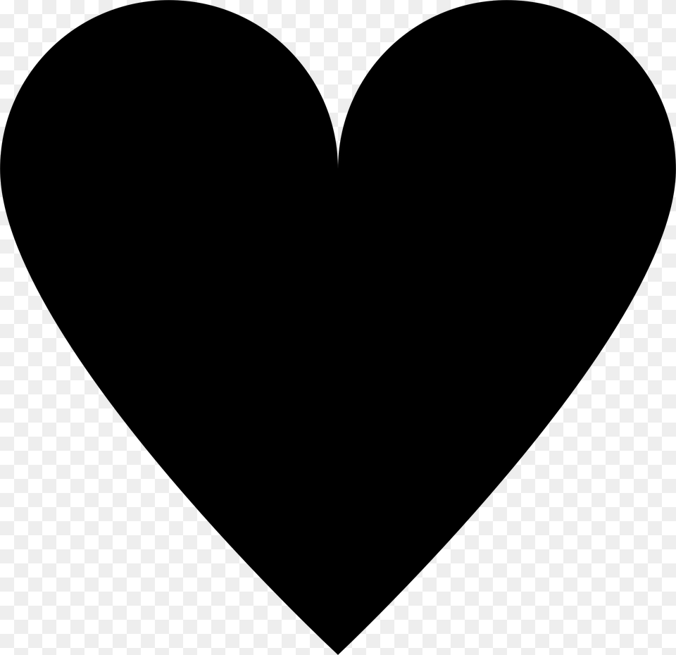 Black Heart Clipart Image Clipart Image Instagram Heart White, Gray Free Png Download
