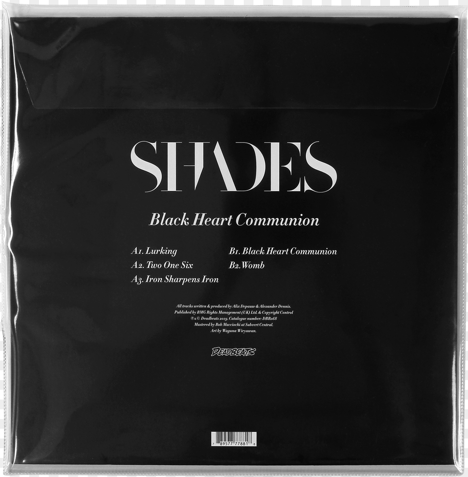 Black Heart Communion 180g Vinyl Sigma, Advertisement, Poster, Bag, Text Free Transparent Png