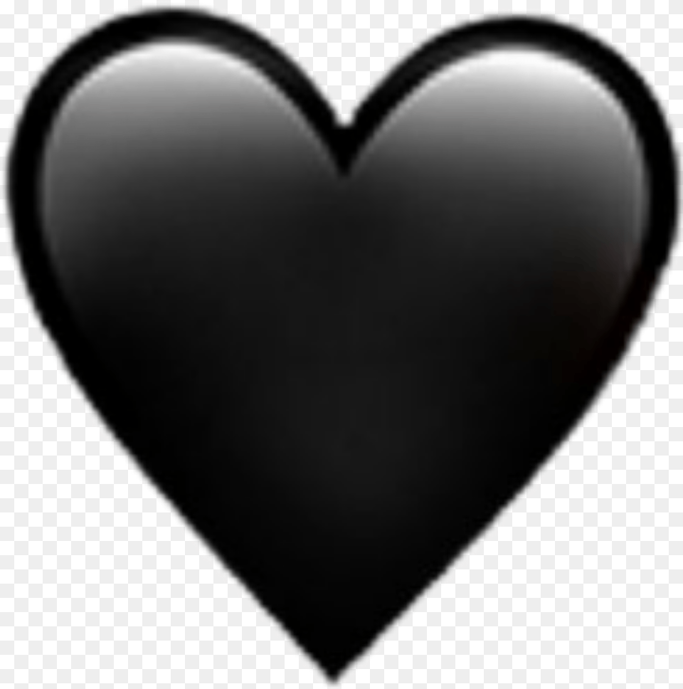 Black Heart Emoji Heartemoji Bla Black Emoji Love Heart Free Png