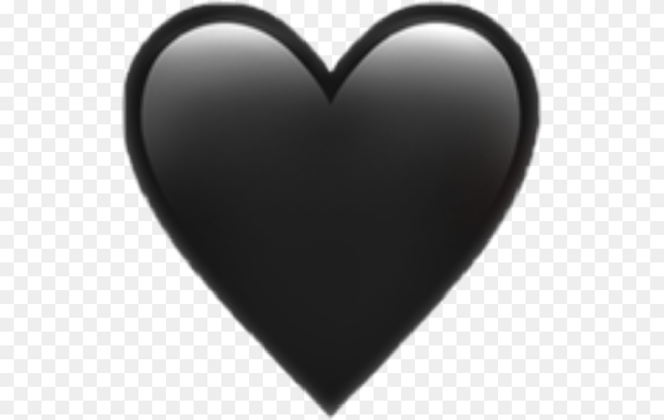 Black Heart Emoji Whatsapp Black Heart Emoji Transparent Background Free Png Download