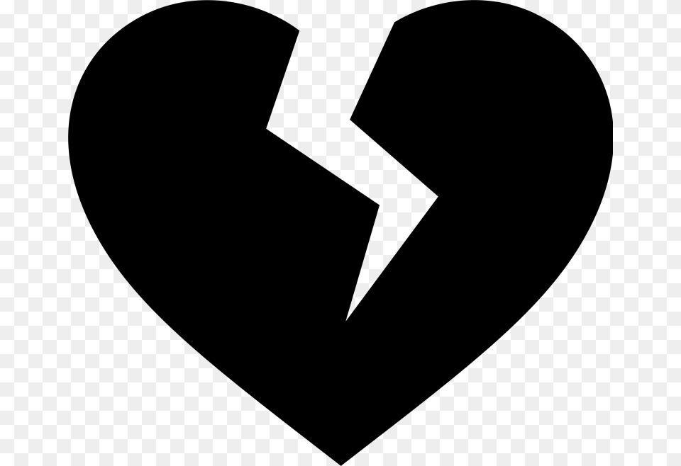 Black Heart Heart Black And White Heart Clipart Hearts, Gray Png