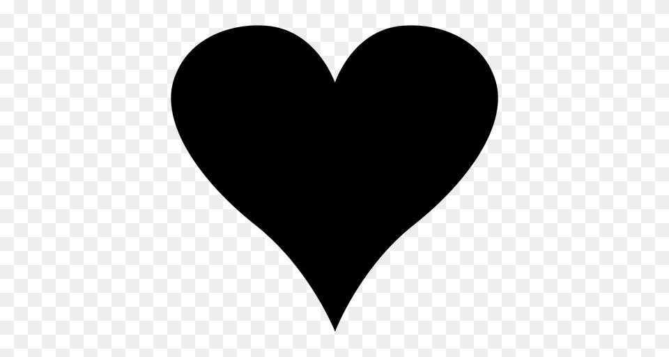 Black Heart Logo Minimalism Free Png Download
