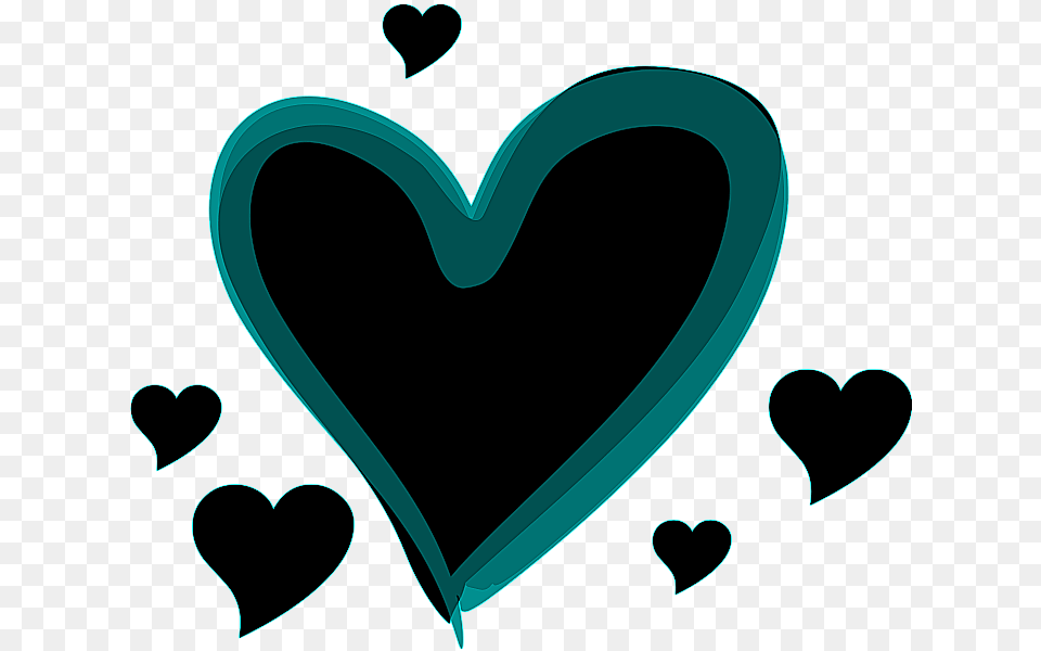 Black Heart Outline, Smoke Pipe Free Transparent Png