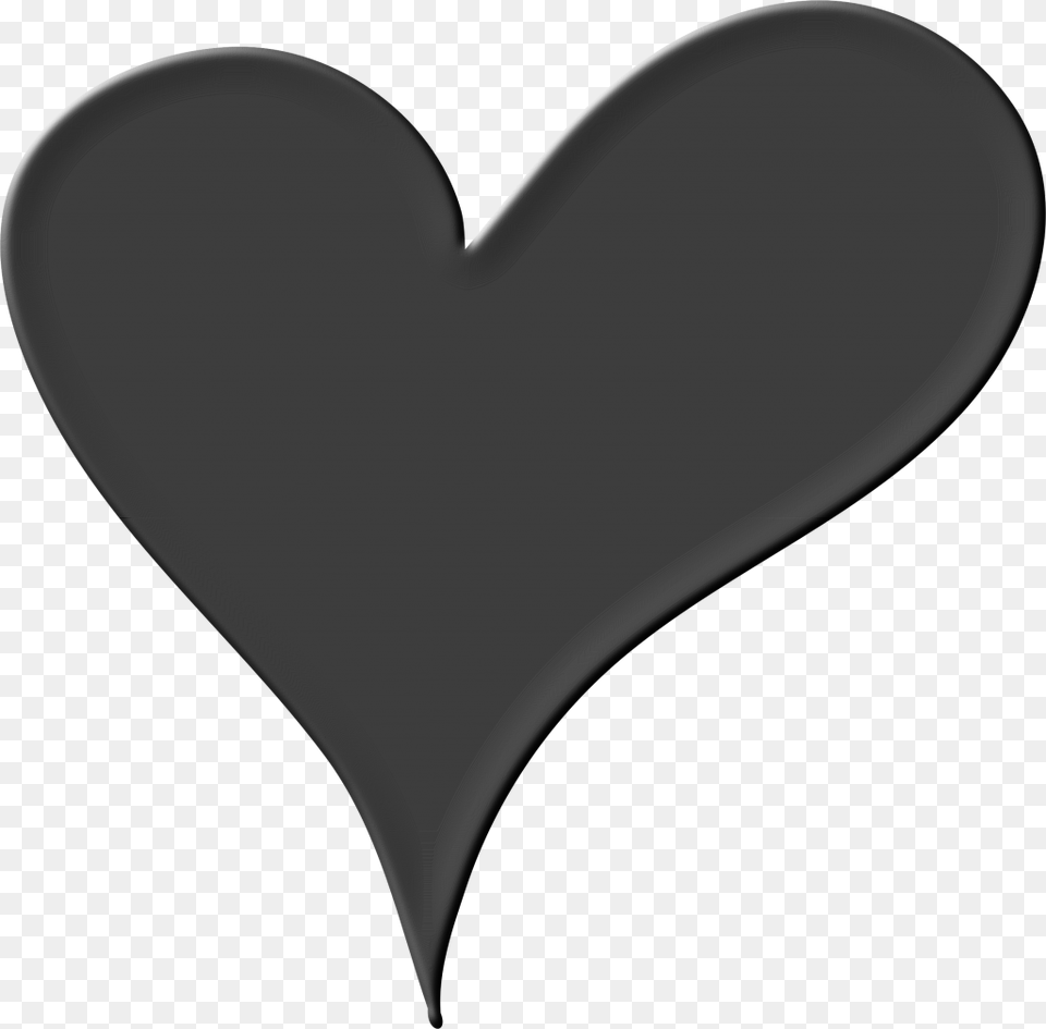 Black Heart Pic Free Png Download