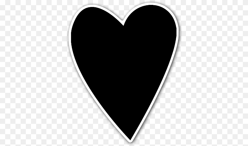 Black Heart Sticker Animation Png Image