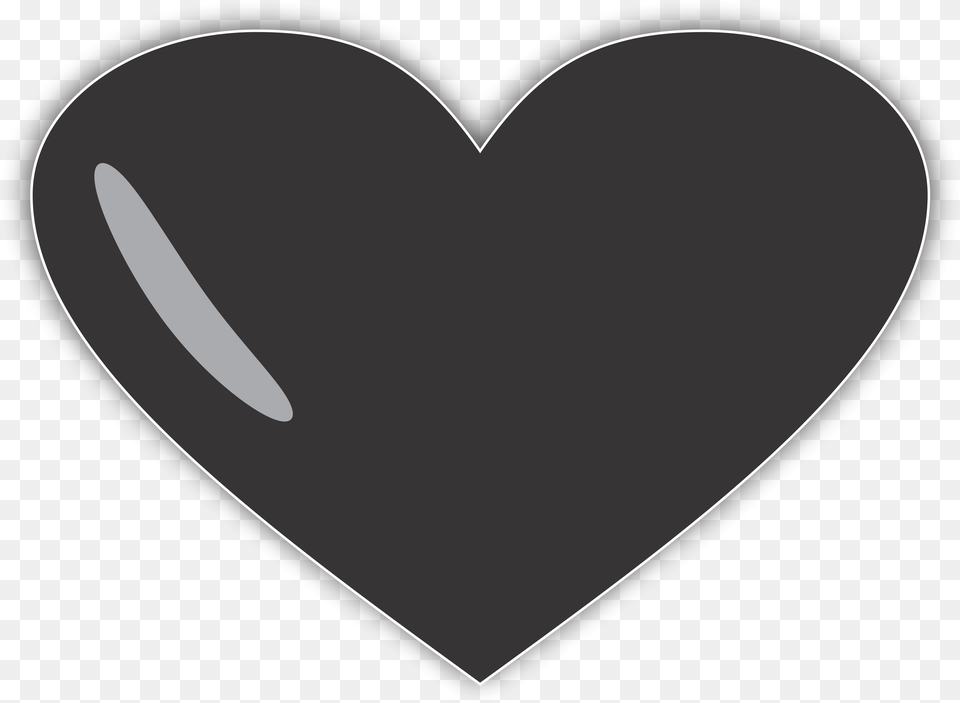 Black Heart Symbol Free Png