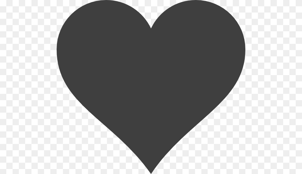 Black Heart Vector, Stencil Free Png Download