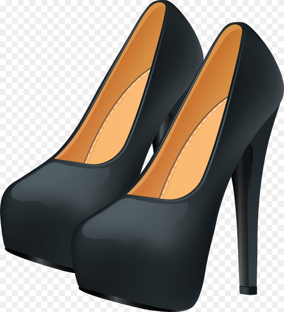 Black Heels Clip Art Free Png