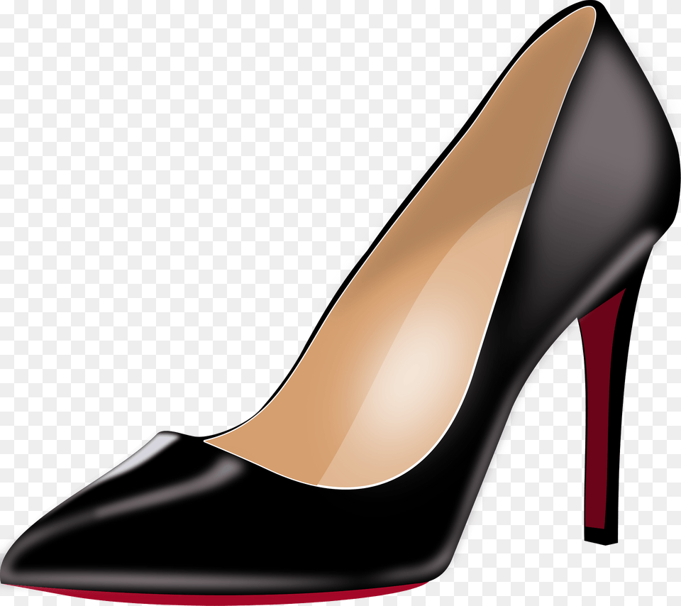 Black High Heel Shoe Clipart, Clothing, Footwear, High Heel, Smoke Pipe Free Png Download