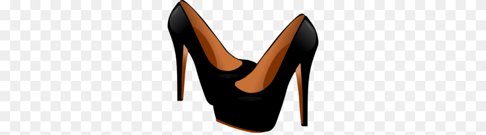 Black High Heels Clip Art, Clothing, Footwear, High Heel, Shoe Png Image