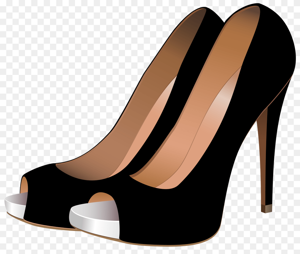 Black High Heels Clip Art, Clothing, Footwear, High Heel, Shoe Png