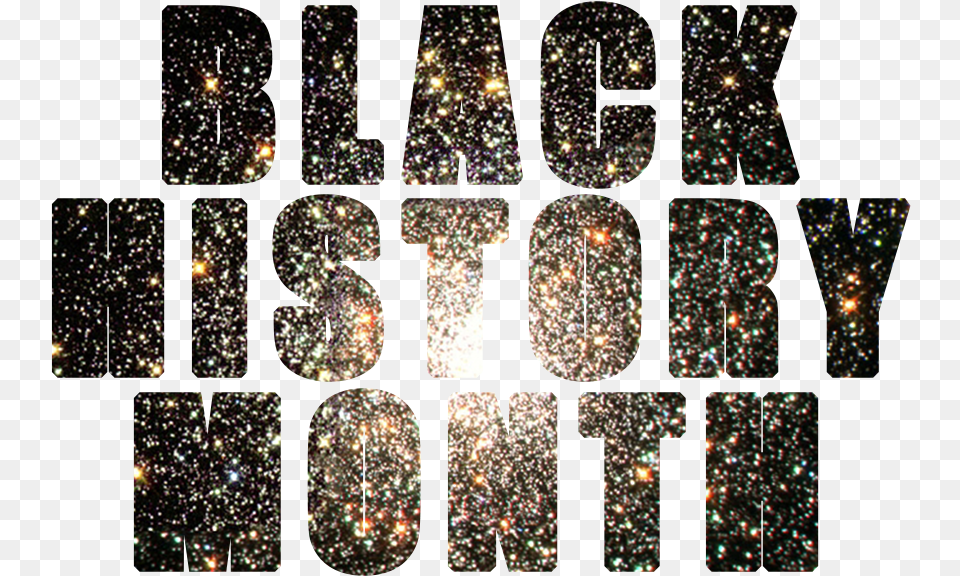 Black History Background, Glitter Free Png